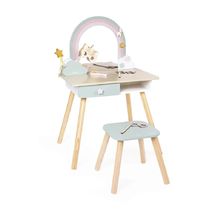 Tocador de madera y accesorios Unicornio J06464 Janod 1