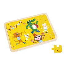 Puzzle de madera Viva la fiesta 24 piezas J07125 Janod 1
