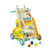 Carrito andador multiactividades de madera Tropik J08269 Janod 1