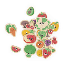Imanes frutas y verduras 24 piezas J09648 Janod 1