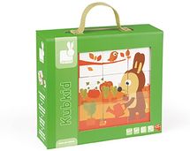 Cubos Color Animal J02802-5293 Janod 1