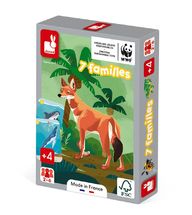 Juego de 7 familias del reino animal J08634 Janod 1