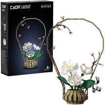 Arte Floral Oriental Invierno 990 piezas C59026W CaDA 1