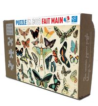 Mariposas según Millot K1227-100 Puzzle Michèle Wilson 1