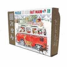 La furgoneta navideña de Kim Hinds K1308-50 Puzzle Michèle Wilson 1