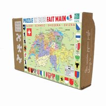 Puzzle Mapa de Suiza K77-50 Puzzle Michèle Wilson 1