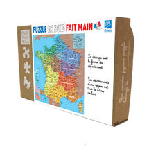Mapa de los departamentos de Francia K80-100 Puzzle Michèle Wilson 1