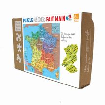 Mapa de las regiones de Francia K80-24 Puzzle Michèle Wilson 1