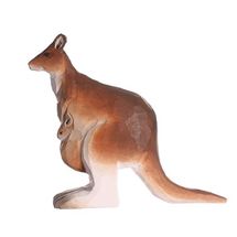 Figura Canguro en madera WU-40460 Wudimals 1