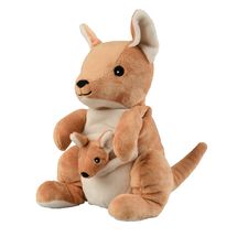 Peluche calentable canguro WA-AR0263 Warmies 1