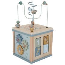 Cubo de actividad de madera Forest Friends LD7231 Little Dutch 1
