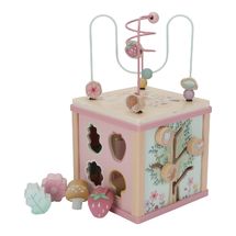 Cubo de actividad de madera Fairy Garden LD7331 Little Dutch 1