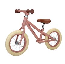 Bicicleta sin pedales rosa de metal LD8000 Little Dutch 1