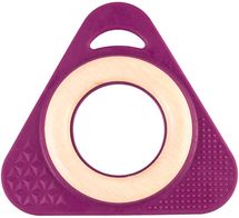 Tri0+ Triángulo sonajero morado EFK-120-000-202 Little Big Things 1