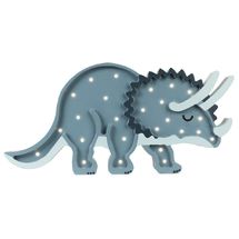 Lámpara de noche Triceratops Azul Marino LL049-360 Little Lights 1