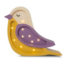 Lámpara Pájaro mostaza granate LL054-336 Little Lights 1
