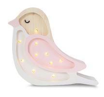 Lámpara Pájaro Crema de fresa LL054-206 Little Lights 1