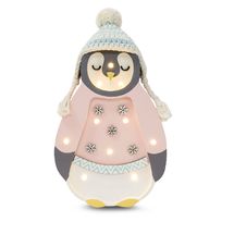 Lámpara pingüino rosa LL067-335 Little Lights 1