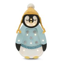 Lámpara pingüino azul LL067-436 Little Lights 1
