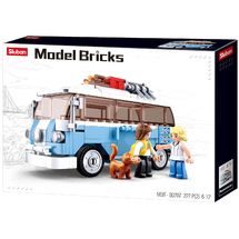 Model Bricks - Autobús Van Hippy SL-M38-B0707 Sluban 1