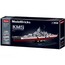 Model Bricks - Acorazado Bismarck SL-M38-B1102 Sluban 1