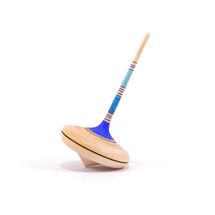 Peonza de madera Spaghetti azul 38 mm MA-CA318B Mader 1