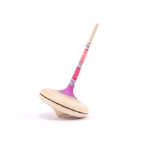 Peonza de madera Spaghetti frambuesa 38 mm MA-CA318F Mader 1
