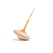 Peonza de madera Spaghetti naranja 38 mm MA-CA318O Mader 1