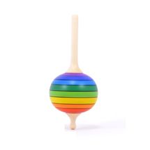 Peonza de madera Lolly Arcoíris 48 mm MA-BH210 Mader 1