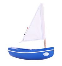 Barco Le Bâchi azul 17cm TI-N200-BACHI-BLEU Maison Tirot 1