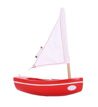 Barco Le Bâchi rojo 17cm TI-N200-BACHI-ROUGE Maison Tirot 1