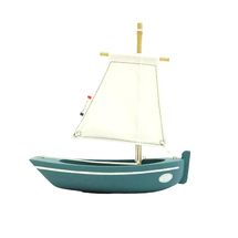 Barco Le Misainier abismo verde 22cm TI-N205-MISAINIER-VERT-ABYSSES Maison Tirot 1