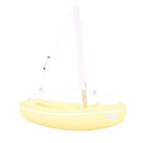 Barco The Sloop amarillo 21cm TI-N202-SLOOP-JAUNE Maison Tirot 1