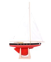 Velero Le Tirot rojo 40cm TI-N502-TIROT-ROUGE-40 Maison Tirot 1