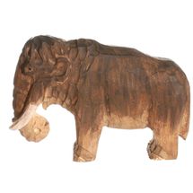 Figura Mamut en madera WU-40907 Wudimals 1