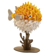 Modelo 3D de papel pez erizo FR-11771 Fridolin 1
