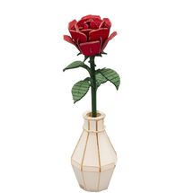 Modelo 3D de papel rosa roja FR-11556 Fridolin 1