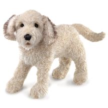 Marioneta de mano Perro Labradoodle FO-3136 Folkmanis 1