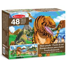 Puzzle gigante de la tierra de los dinosaurios M&D10442-4548 Melissa & Doug 1
