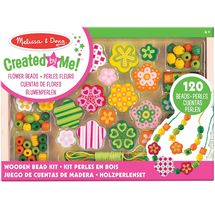 Juego de cuentas de madera Flower Power MD14178 Melissa & Doug 1