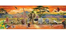 Puzzle Safari Gigante - 100 piezas M&D12873-4554 Melissa & Doug 1