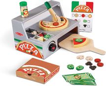 Mostrador de pizza de madera MD19465 Melissa & Doug 1