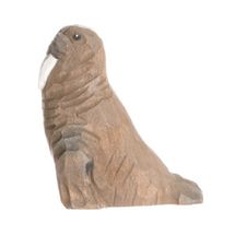 Figura morsa en madera WU-40809 Wudimals 1