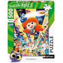 Puzzle Mortelle Adèle 500 pzs N12000983 Nathan 1