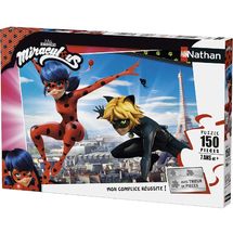 Puzzle de la mariquita y el gato negro 150 piezas N868216 Nathan 1