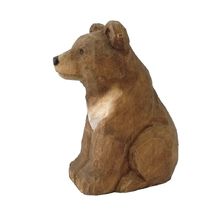 Figura osezno en madera WU-40466 Wudimals 1