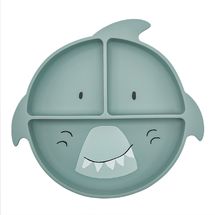 Plato compartimentado de silicona Mr Shark TX-96-457 Trixie 1