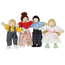 Mi familia de 4 muñecas de madera LTV-P053 Le Toy Van 1