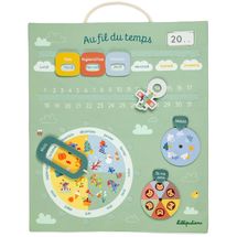 Calendario El tiempo pasa verde - FR LL83661 Lilliputiens 1