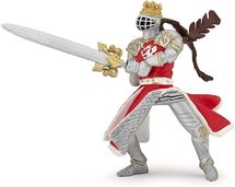 Figura de rey con dragón y espada PA39797 Papo 1